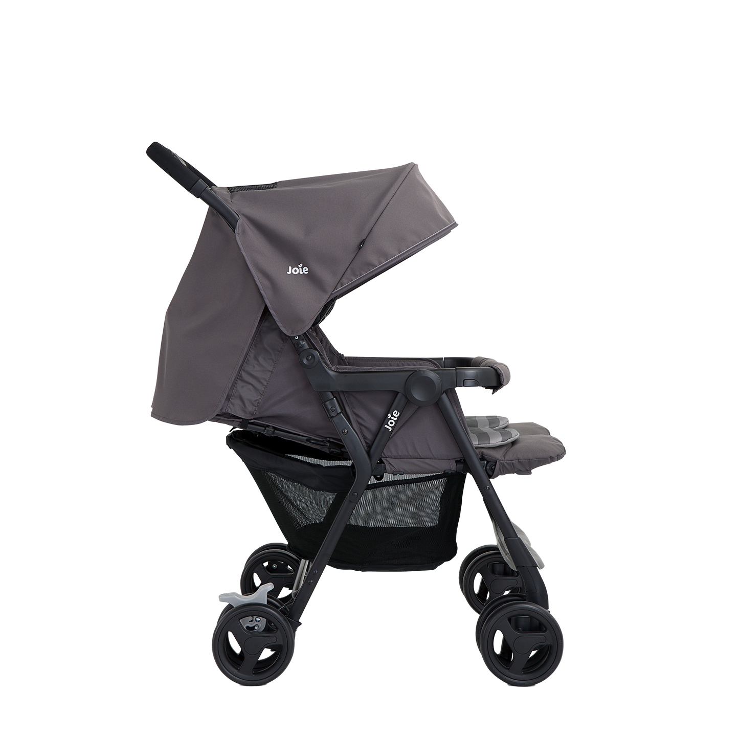 Joie Aire Twin Stroller - Pewter - Ex-Display