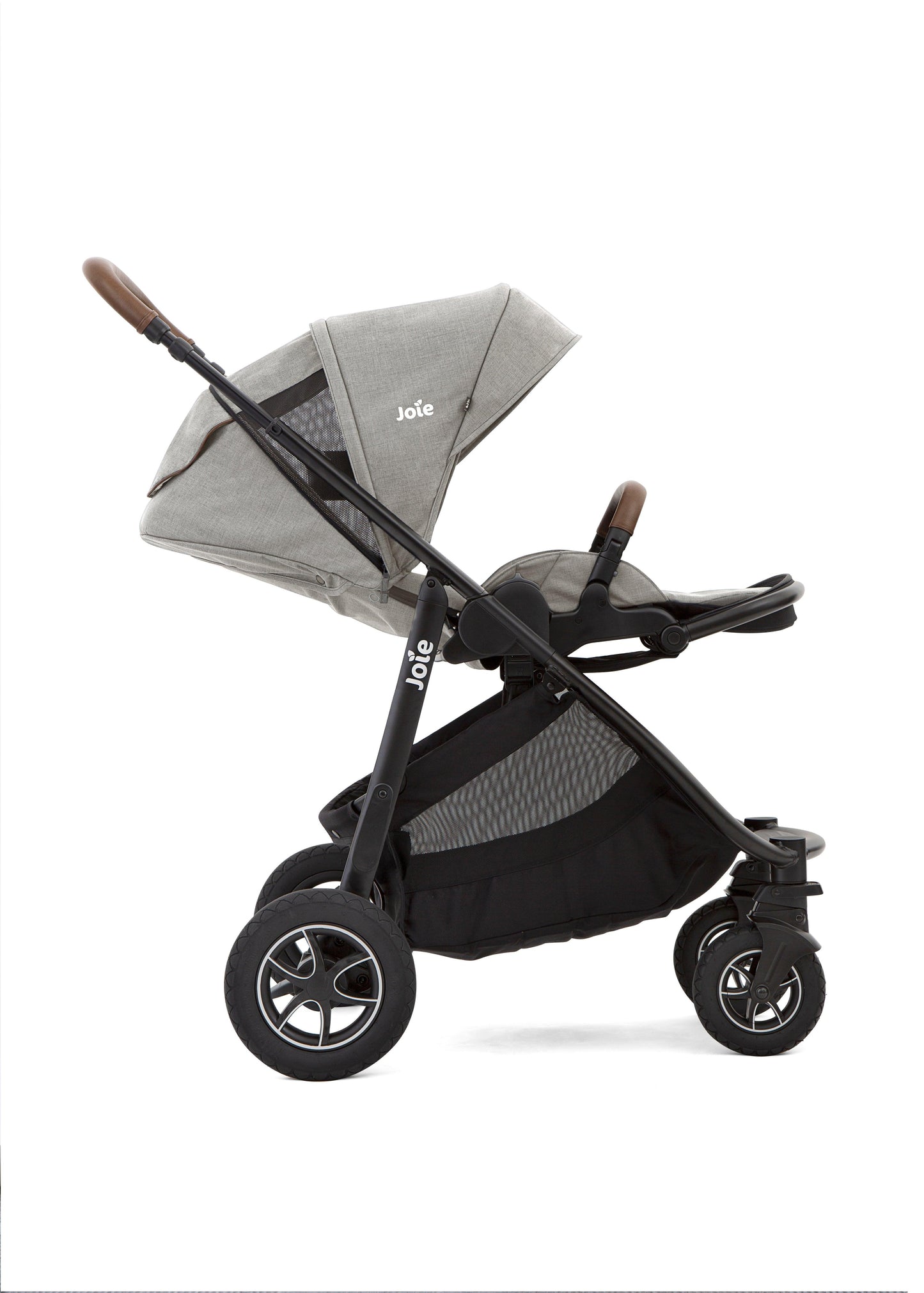 Joie Versatrax Pushchair and Ramble XL - Pebble